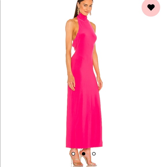 Halter Turtle Gown, Norma Kamali - Picture 2 of 5